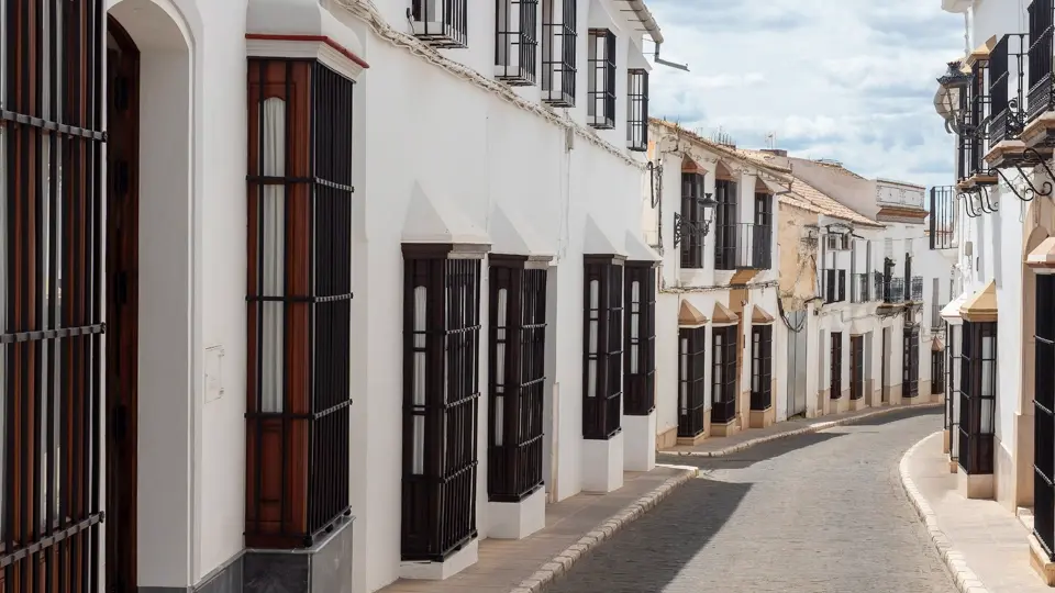 Typical street in Osuna