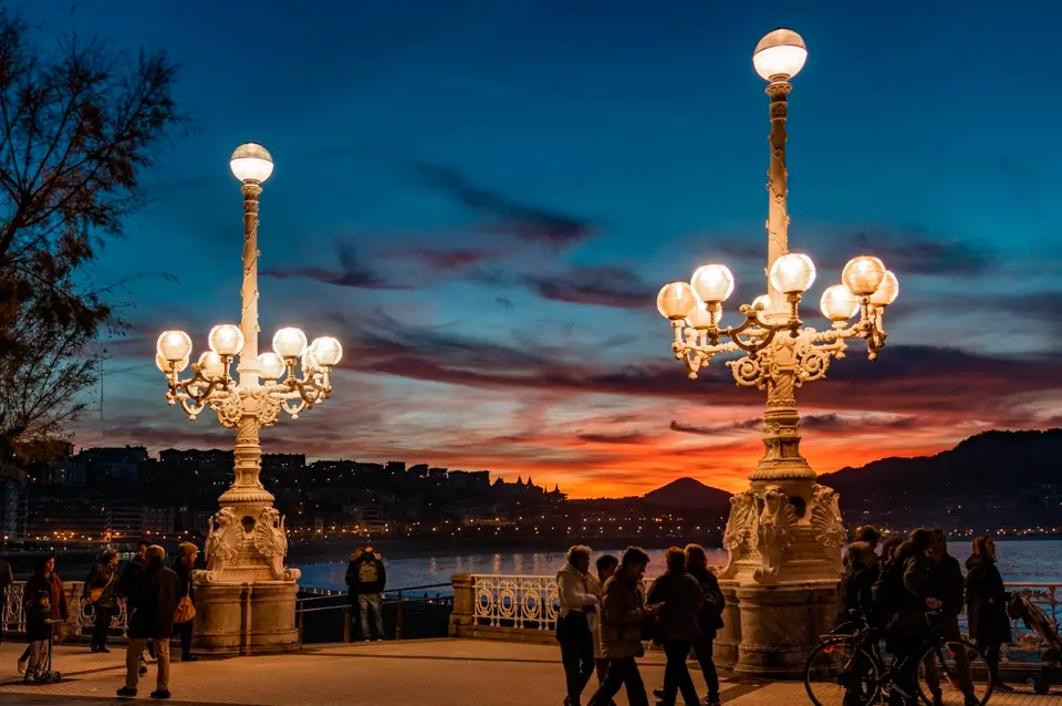 Bahía de la Concha, San Sebastián