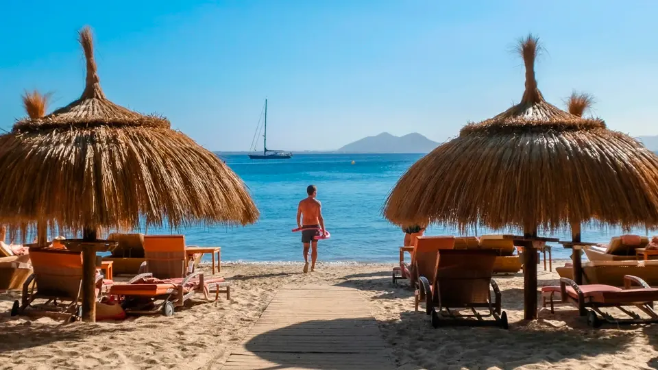 Beach at cape Formentor