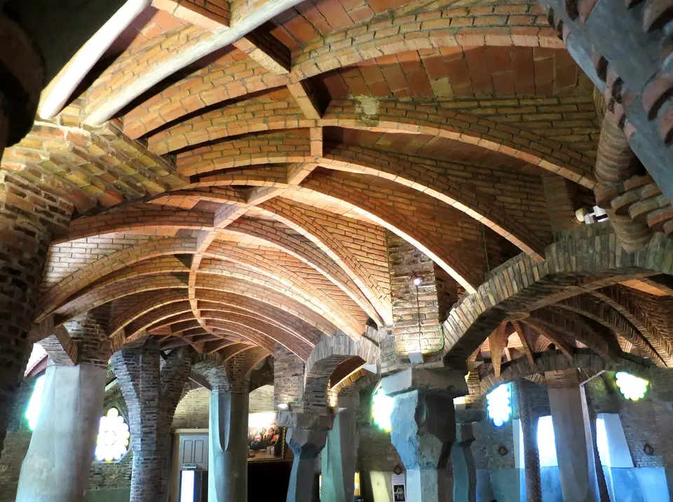 The Crypt of Colonia Güell in Barcelona