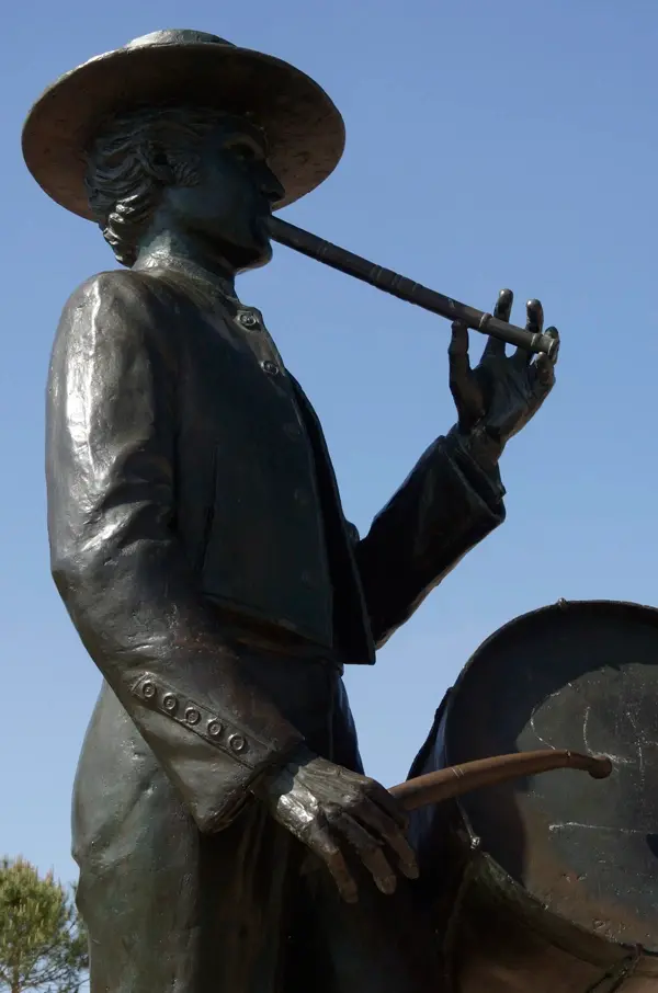 Monument to the drummers of El Rocío