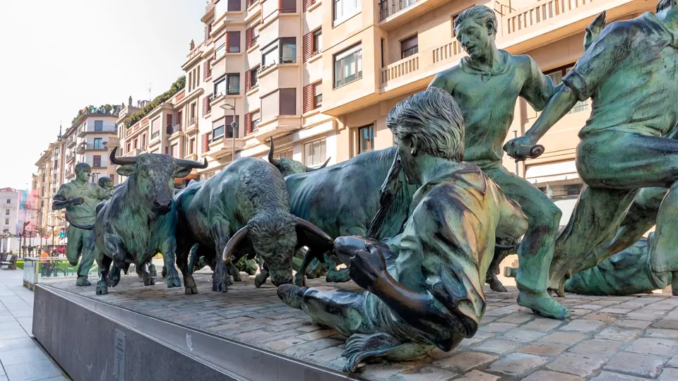 Monumento al Encierro. Pamplona