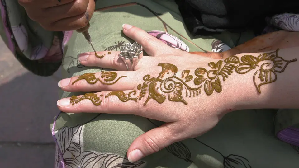 Henna. Morocco