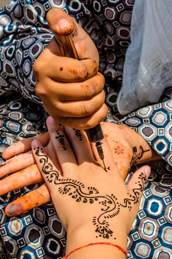 Henna. Morocco
