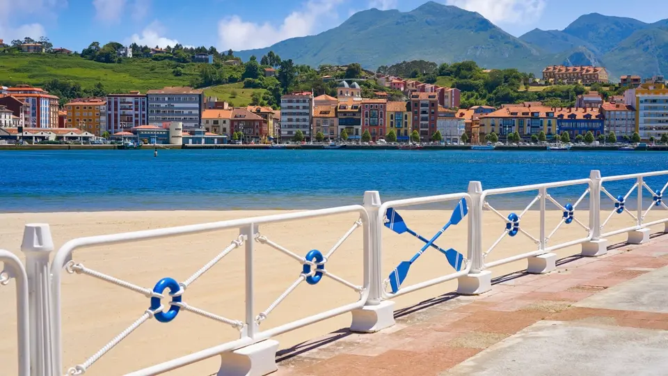 Ribadesella. Santa Marina beach
