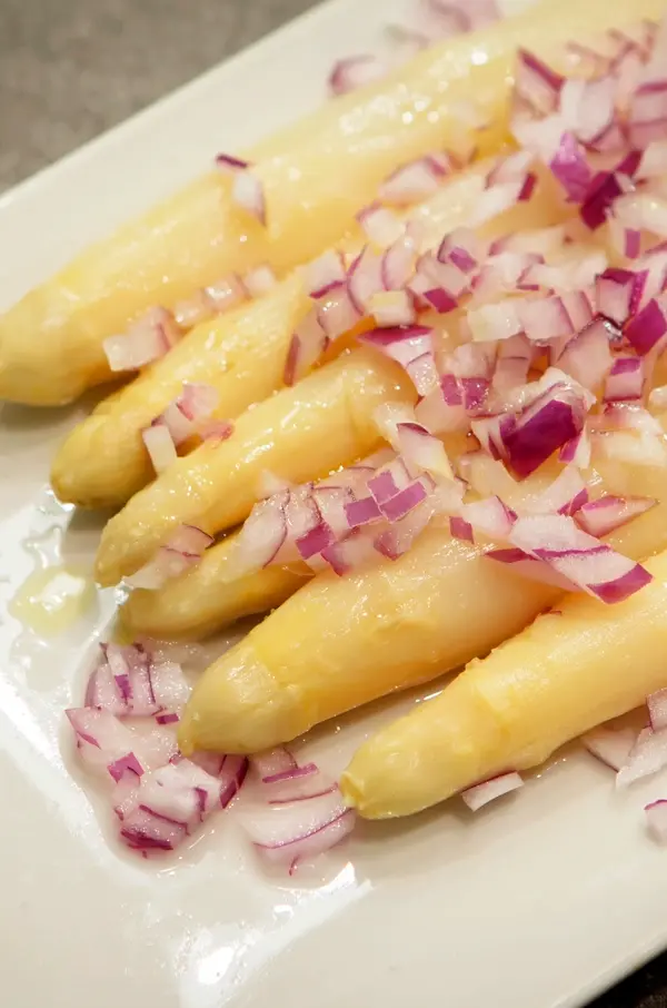 White asparagus. Pamplona