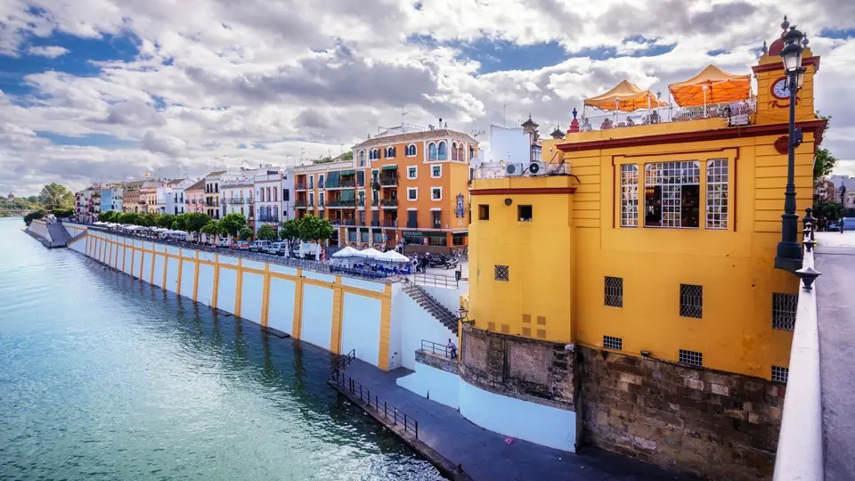Old Triana lighthouse. Seville