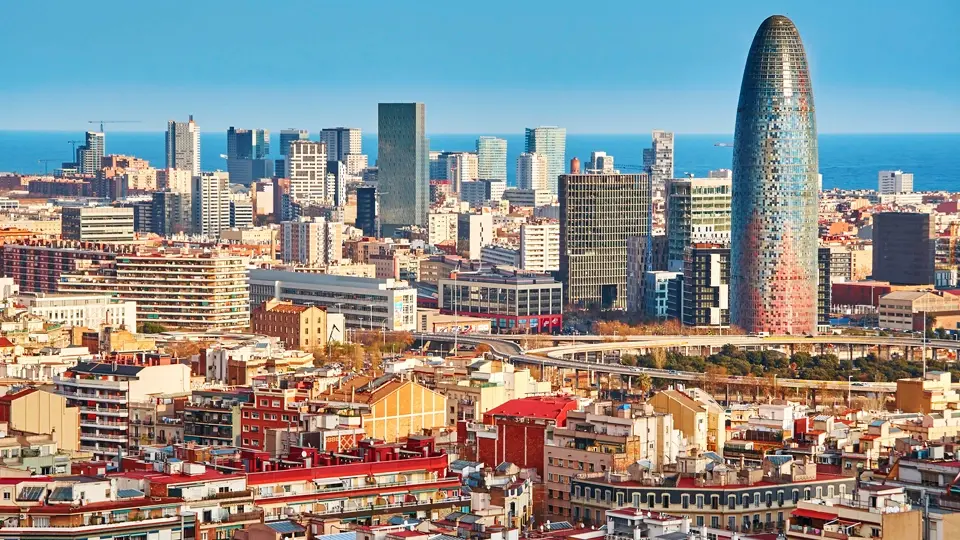 Agbar tower. Barcelona