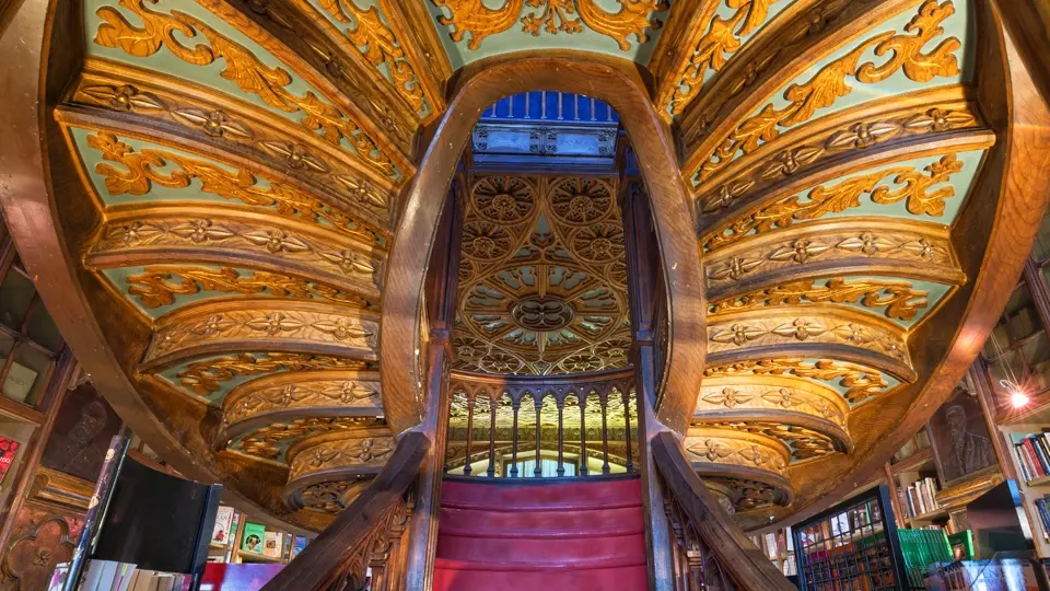 Lello Library in Porto (Portugal)