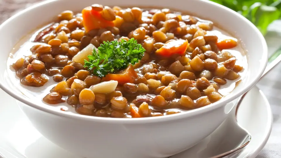 Lentil stew