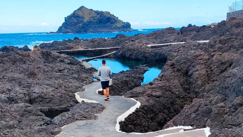 Natural pools in Garachico