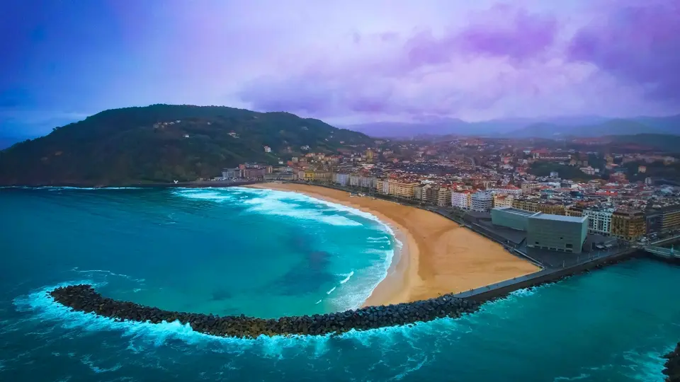 San Sebastián. Bay of Biscay