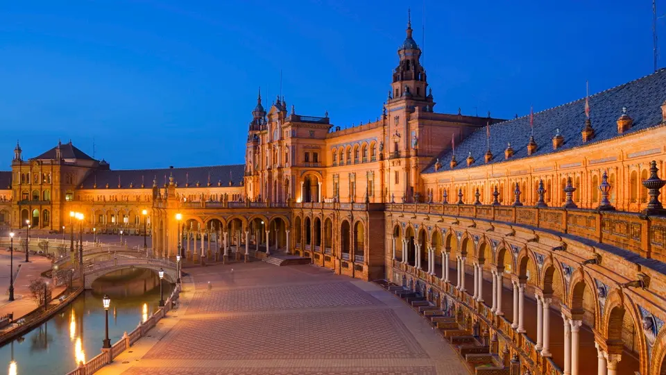 Spain square. Sevilla