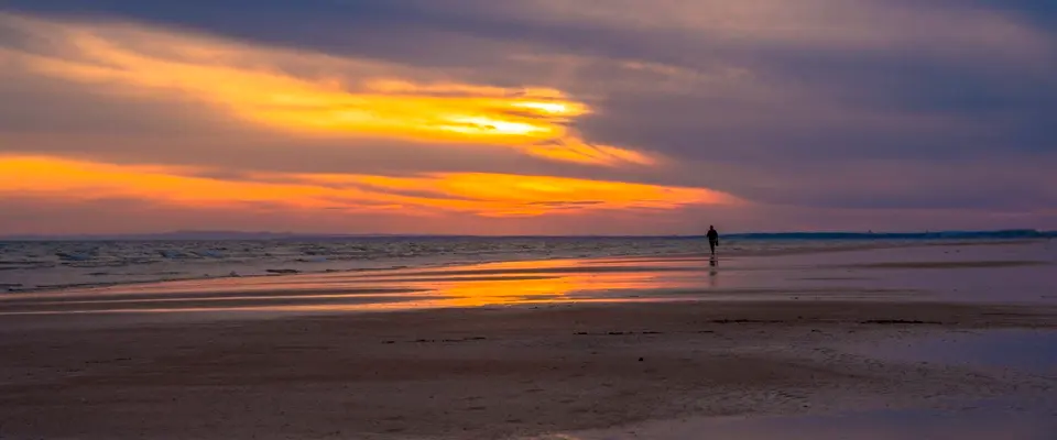 Sunset in Costa de la Luz