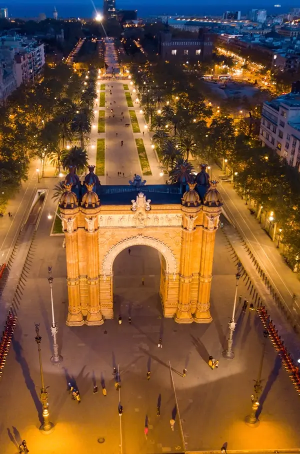 Triumphal arch. Barcelona