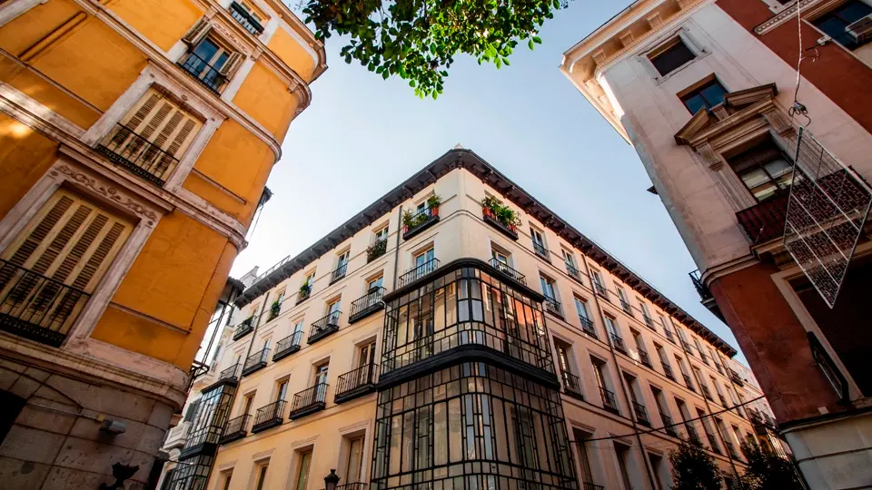 Chueca neighborhood. Madrid Chueca neighborhood. Madrid