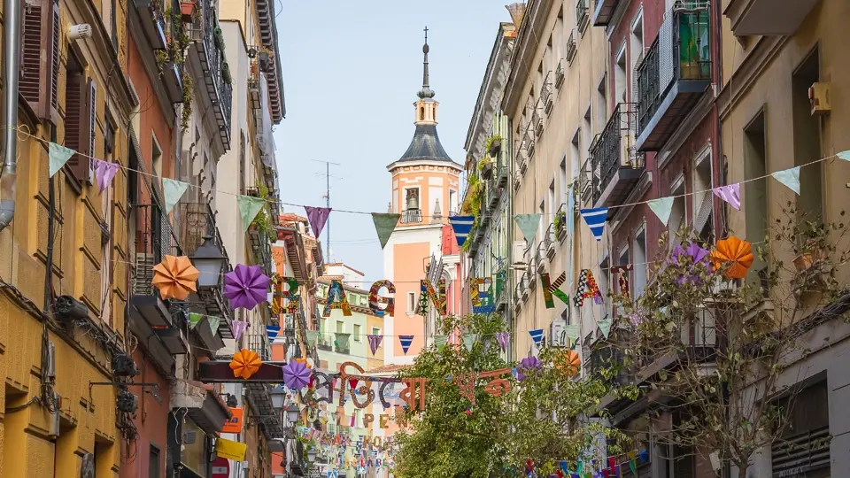 Lavapiés neighborhood. Madrid Lavapiés neighborhood. Madrid