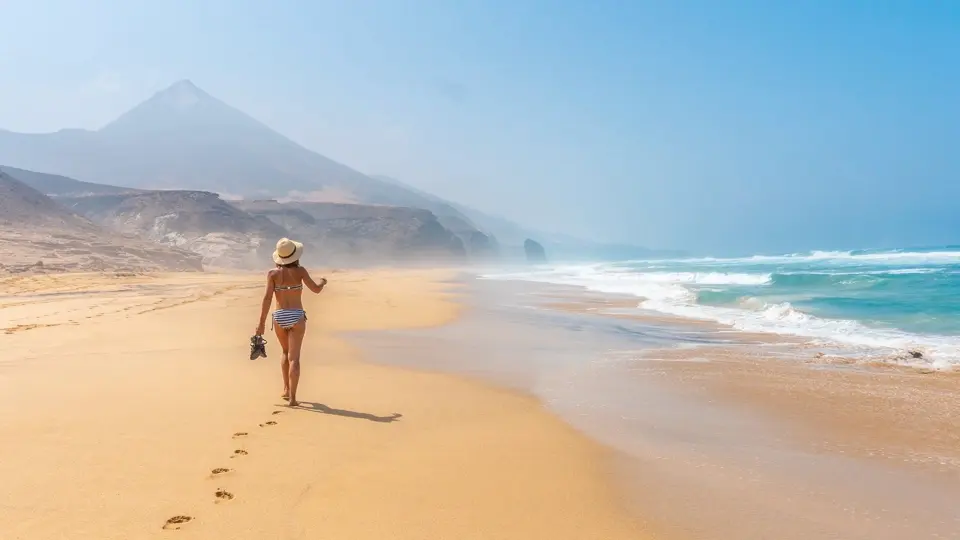 Cofete beach. Fuerteventura Cofete beach. Fuerteventura