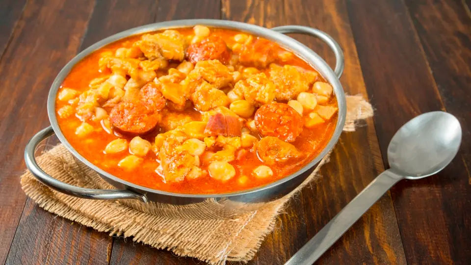Callos with garbanzos Callos with garbanzos
