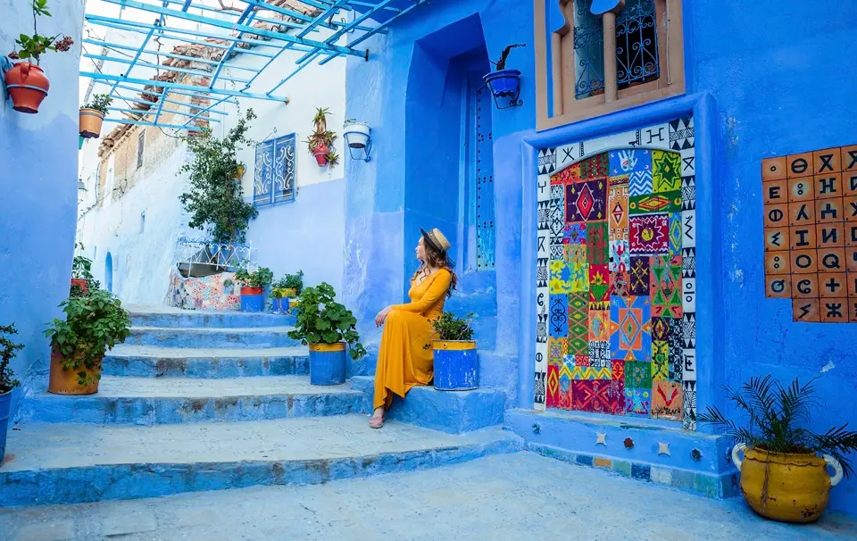 Blue city of Chefchaouen Blue city of Chefchaouen