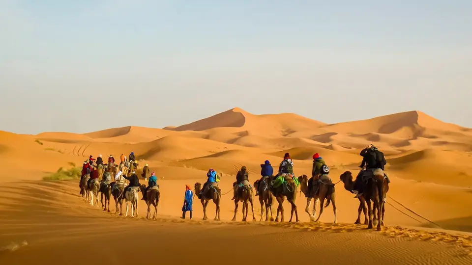 Local guide. Sahara desert