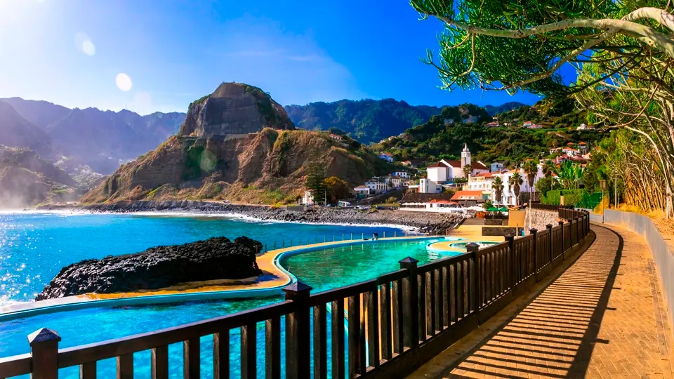 Porto da Cruz. Madeira island Porto da Cruz. Madeira island