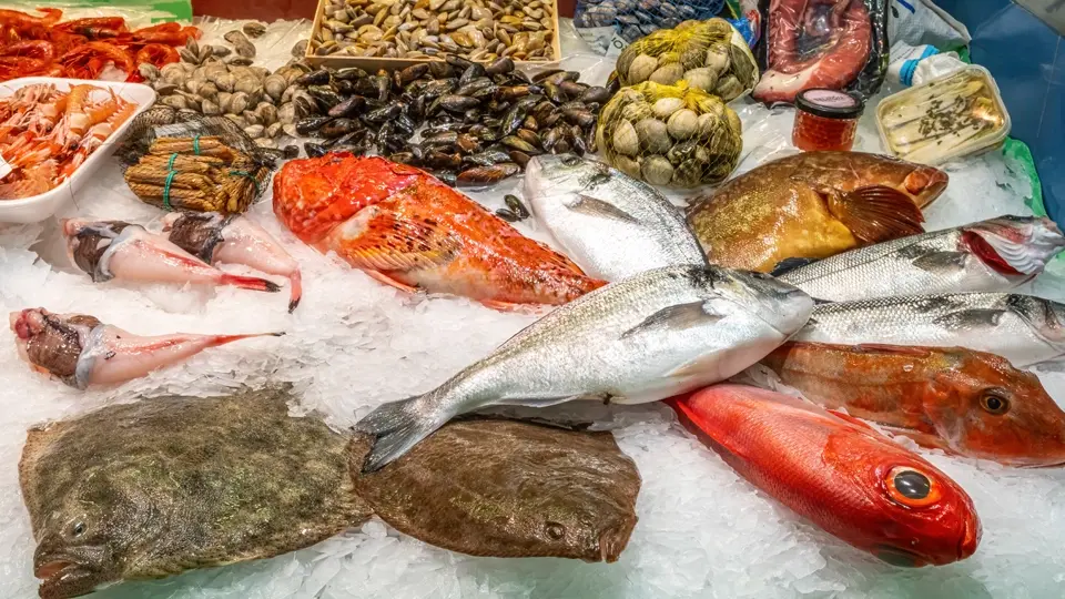Seafood market Barcelona Seafood market Barcelona