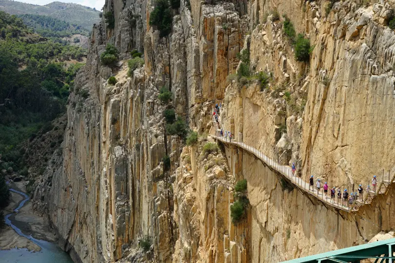 El caminito del Rey Hike in Málaga El caminito del Rey Hike in Málaga