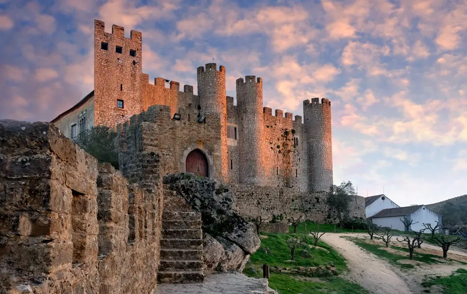 Castle in Obidos. Portugal
