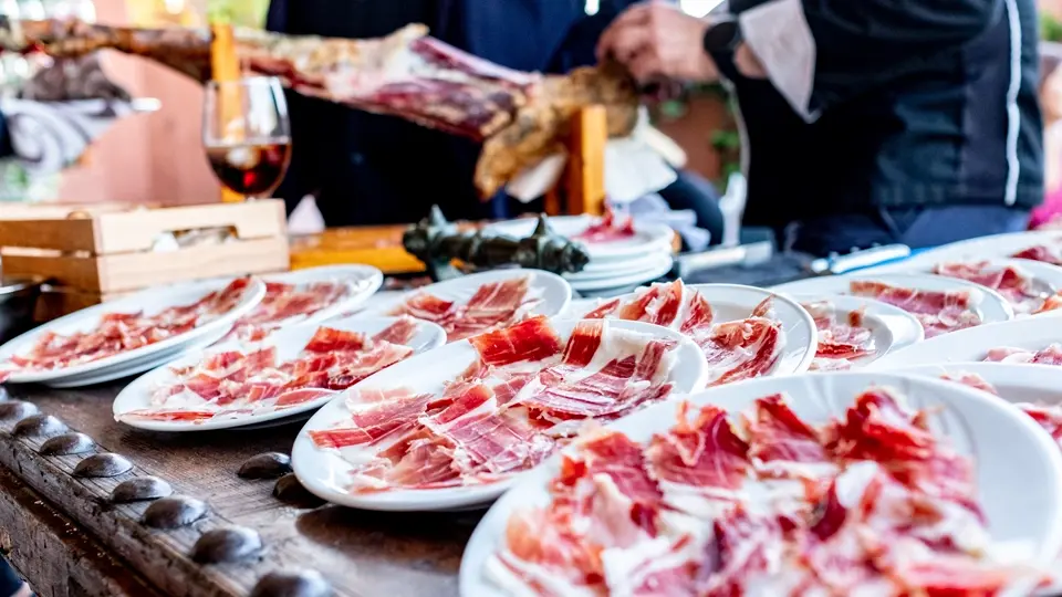 Jamón serrano. Andalucía