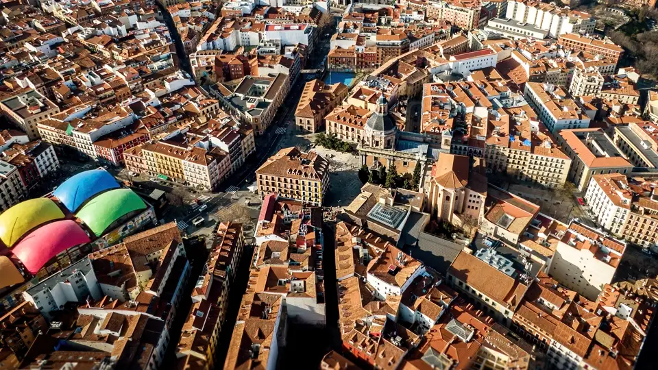 Madrid old town Madrid old town