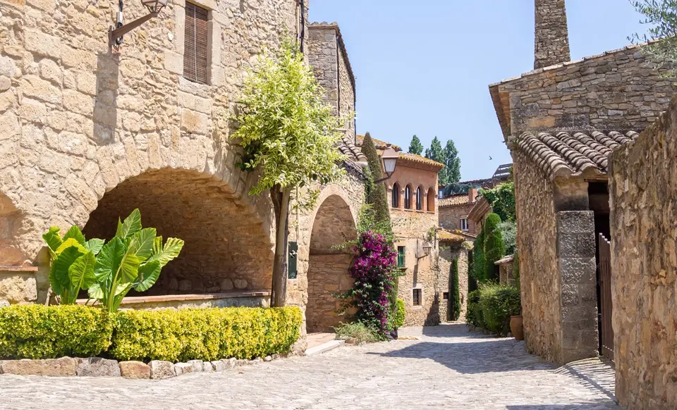 Medieval architecture in Peratallada Medieval architecture in Peratallada