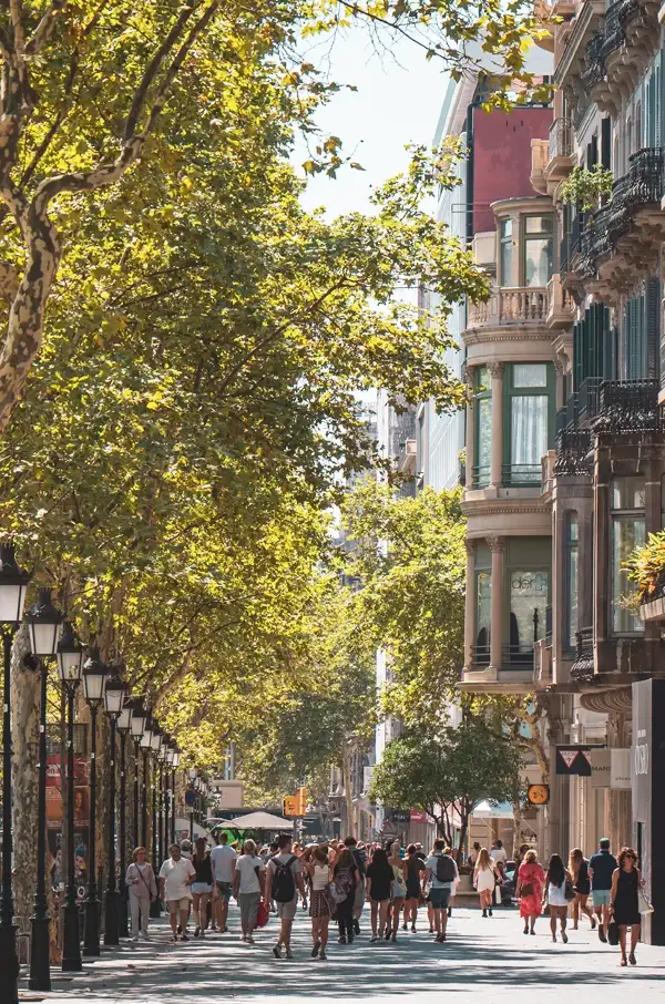 Passeig de Gràcia. Barcelona Passeig de Gràcia. Barcelona