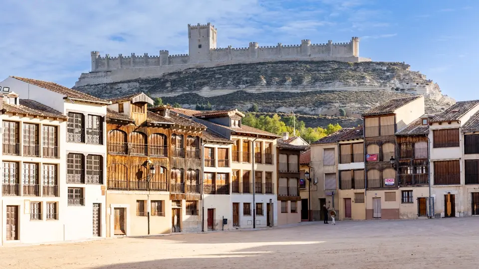 Plaza del Coso. Peñafiel Plaza del Coso. Peñafiel