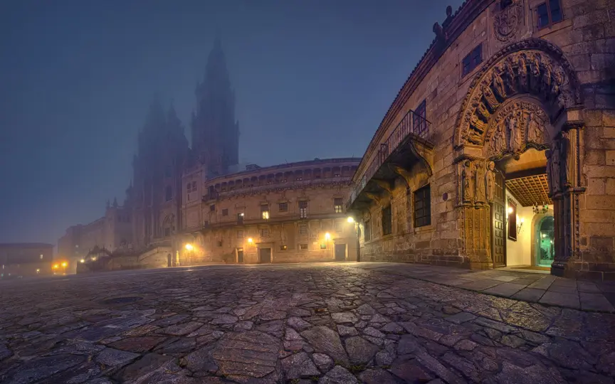 Praza Obradoiro. Santiago de Compostela
