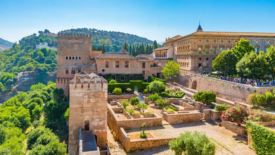 The Alhambra in Granada The Alhambra in Granada