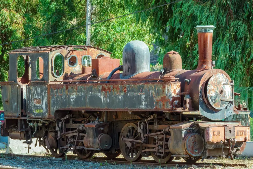 Old train Douro Valley