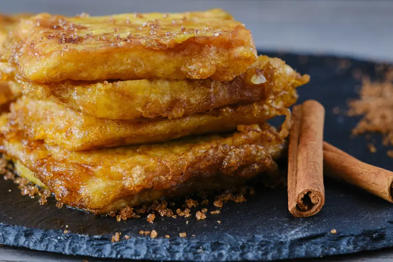 Fried milk Fried milk