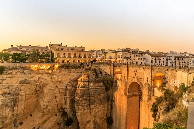 New bridge in Ronda New bridge in Ronda