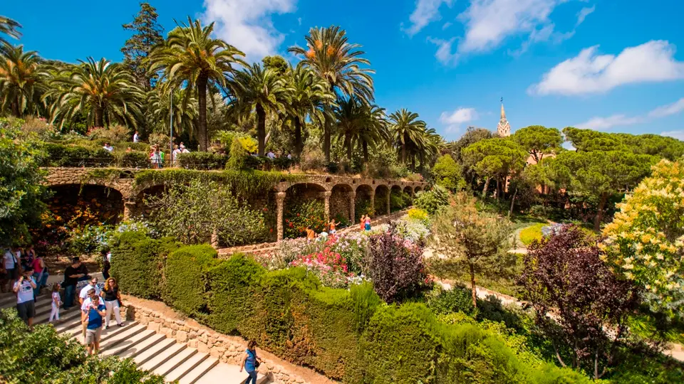 Park Güell in Barcelona Park Güell in Barcelona