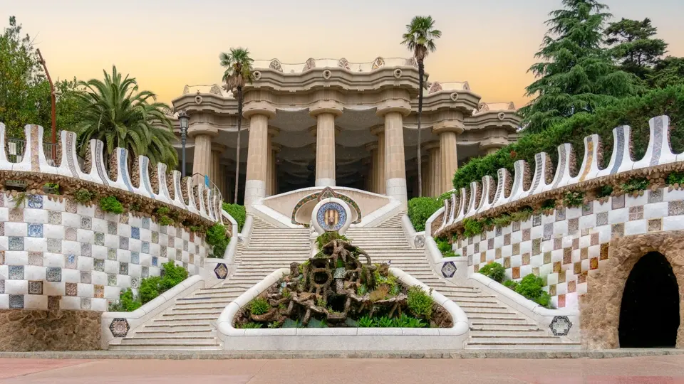 Park Güell in Barcelona Park Güell in Barcelona