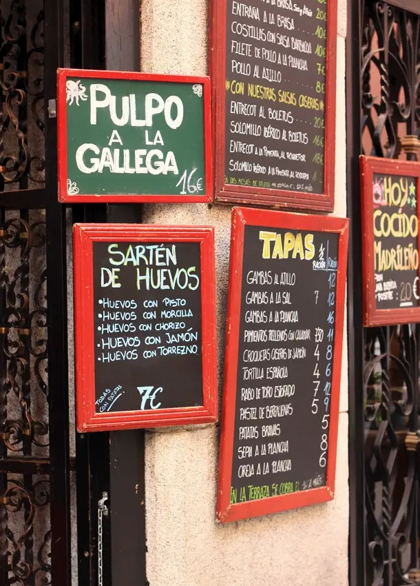 Tapas. Madrid