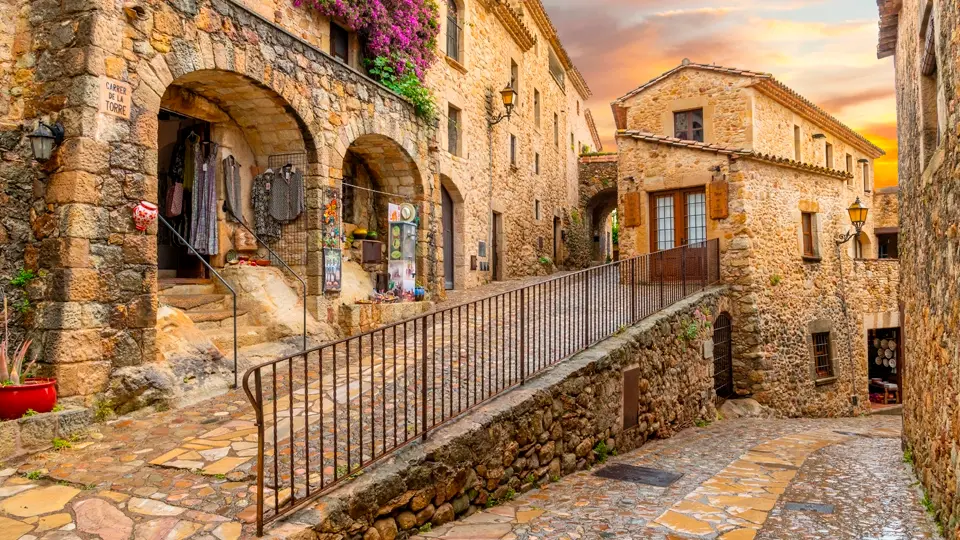 Village of Pals. Costa Brava Village of Pals. Costa Brava