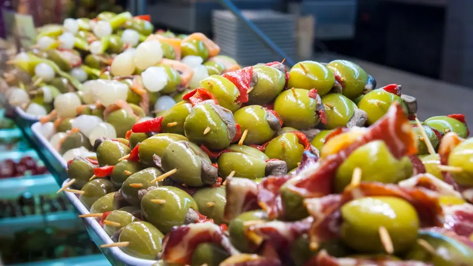 San Miguel market. Madrid San Miguel market. Madrid