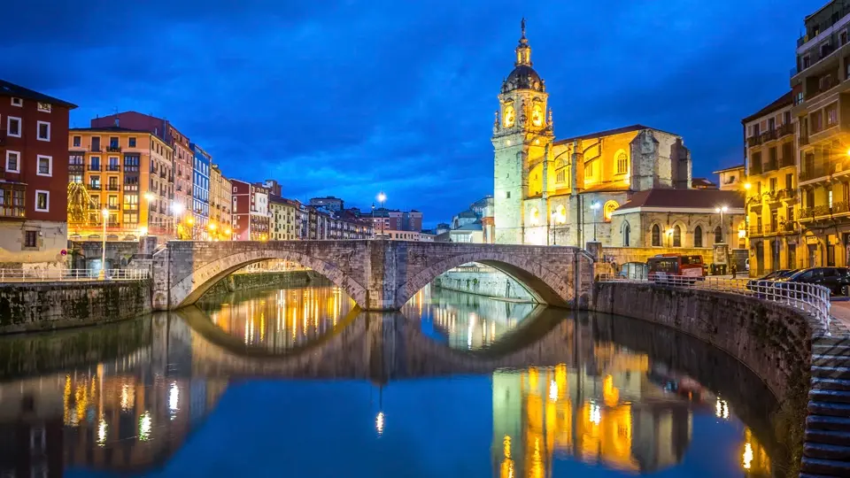 Bilbao old town Bilbao old town