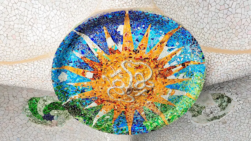 Park Güell in Barcelona Park Güell in Barcelona