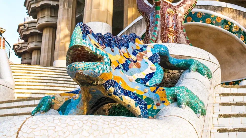 Park Güell in Barcelona Park Güell in Barcelona