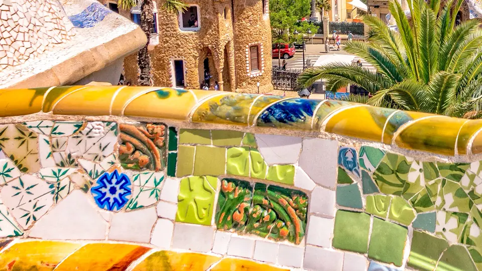 Park Güell in Barcelona Park Güell in Barcelona